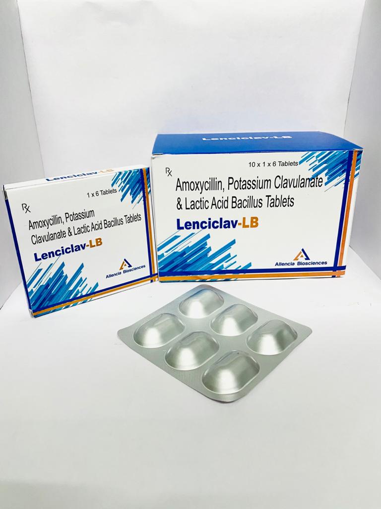 LENCICLAV-625 LB Tablets